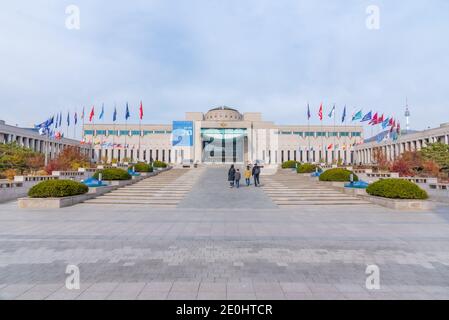 SEOUL, KOREA, 10. NOVEMBER 2019: Kriegsdenkmal für Korea in Seoul, Republik Korea Stockfoto