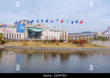SEOUL, KOREA, 10. NOVEMBER 2019: Kriegsdenkmal für Korea in Seoul, Republik Korea Stockfoto