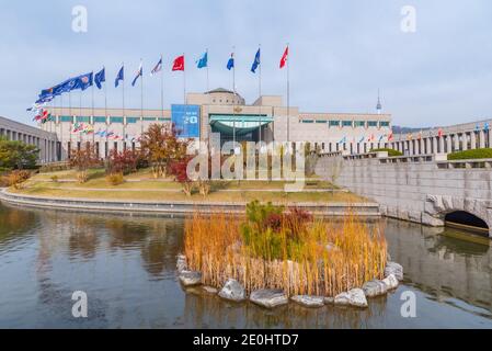SEOUL, KOREA, 10. NOVEMBER 2019: Kriegsdenkmal für Korea in Seoul, Republik Korea Stockfoto