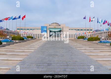 SEOUL, KOREA, 10. NOVEMBER 2019: Kriegsdenkmal für Korea in Seoul, Republik Korea Stockfoto