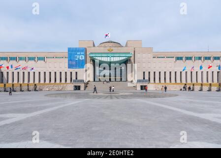 SEOUL, KOREA, 10. NOVEMBER 2019: Kriegsdenkmal für Korea in Seoul, Republik Korea Stockfoto
