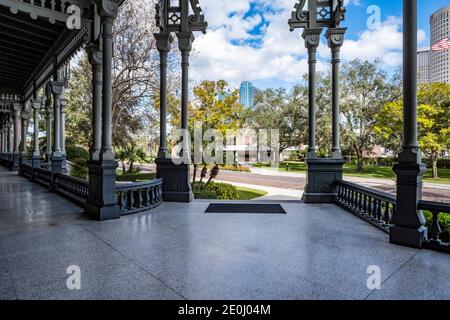 Tampa Bay Hotel Balcony, Tampa, Florida Stockfoto