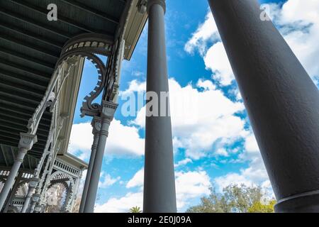 Tampa Bay Hotel Balcony, Tampa, Florida Stockfoto