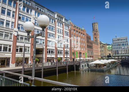 Kaisergalerie, Alte Post, Bleichenfleet, Hamburg, Deutschland Stockfoto