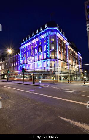 Evening Fortnum & Mason, Piccadilly, Westminster, London, Großbritannien Stockfoto