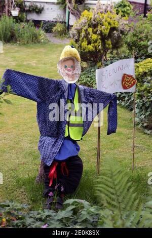 Goostrey Scarecrow Festival Stockfoto