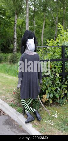 Goostrey Scarecrow Festival Stockfoto