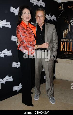 William Friedkin und Sherry Lansing bei der Premiere von Killer Joe am 29. August 2012 in der Cinematheque de Paris, Paris, Frankreich. Foto von Alban Wyters/ABACAPRESS.COM Stockfoto