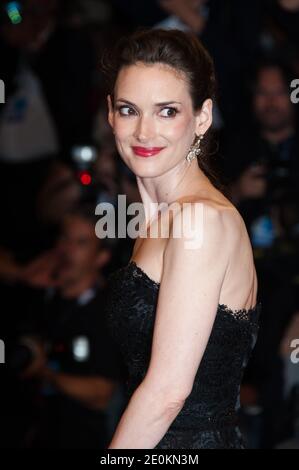 Winona Ryder bei der Premiere von "der Mann aus dem Eis" während des 69. Filmfestivals in Venedig, das am 30. August 2012 im Palazzo del Cinema in Venedig, Italien, stattfand. Foto von Nicolas Genin/ABACAPRESS.COM Stockfoto