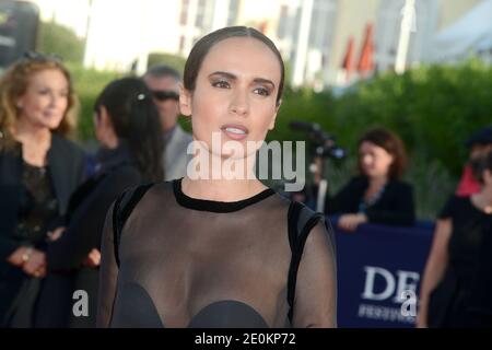 Amelle Chahbi bei der Eröffnungsfeier des 38. Deauville American Film Festival in Deauville, Frankreich am 31. August 2012. Foto von Nicolas Briquet/ABACAPRESS.COM Stockfoto