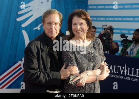 US-Regisseur William Friedkin und Sherry Lansing bei der Eröffnungsfeier des 38. Deauville American Film Festival in Deauville, Frankreich am 31. August 2012. Foto von Nicolas Briquet/ABACAPRESS.COM Stockfoto