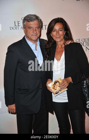 Sidney Toledano und seine Frau Katia bei der Premiere von "CE Que Le Jour doit A La Nuit" am Gaumont Marignan Theater in Paris, Frankreich am 3. September 2012. Foto von Giancarlo Gorassini/ABACAPRESS.COM Stockfoto