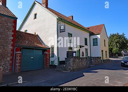 Die Heimat des englischen Dichters Samuel Taylor Coleridge Im Dorf Nether Stowey in Somerset Stockfoto