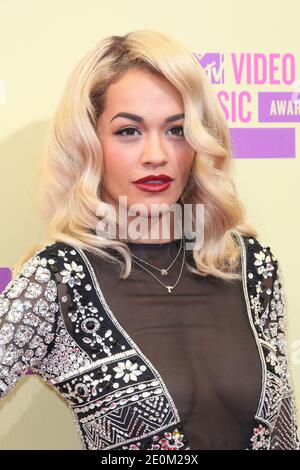 Rita Ora bei den „TV Video Music Awards 2012“, die am 6. September 2012 im Staples Center in Los Angeles, CA, USA, verliehen wurden. Foto von Krista Kennel/ABACAPRESS.COM Stockfoto