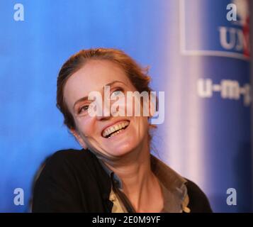 Nathalie Kosciusko-Morizet beim Parteitag der UMP in Samoens, Frankreich, am 15. September 2012. Am 18. Und 25. November werden die 5 Kandidaten für den Chef der Oppositionspartei und die Wahl Jean Francois Cope vertreten durch Luc Chatel, Nathalie Kosciusko-Morizet, Bruno Le Maire, Henri Guaino und Francois Fillon stattfinden. Foto von Vincent Dargent/ABACAPRESS.COM Stockfoto