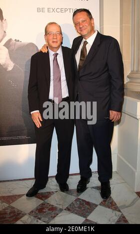 Stephen Bogart und Sean Hepburn Ferrer beim 140-jährigen Jubiläum VON S.T Dupont im Crillon Hotel in Paris, Frankreich, 20. September 2012. Foto von Marco Vitchi/ABACAPRESS.COM Stockfoto