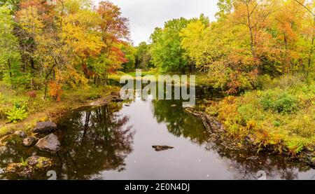 Price Conservation Area Hastings County Tweed Ontario Kanada im Herbst Stockfoto