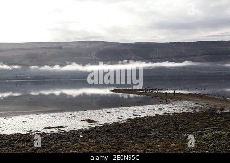 Inveraray ist ein kleines Dorf an der Ostküste der Halbinsel Argyll in Schottland. Stockfoto