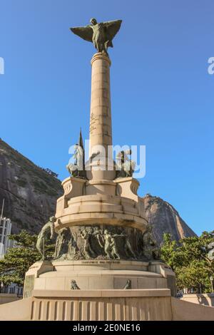 Monumento aos Heróis de Laguna e Dourados in Rio de Janeiro Stockfoto