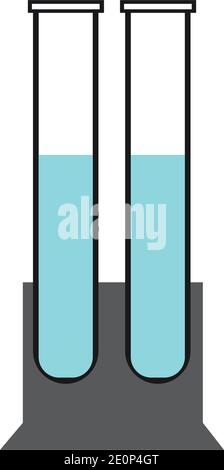 Labor Glas Symbol .... Labor Kolben Symbol Vektor. Kolben Vektor Grafik Illustration, Labor Glas Symbol Stock Vektor
