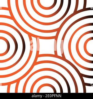 Verlauf Kreis wiederholen Muster Hintergrund Stock Vektor