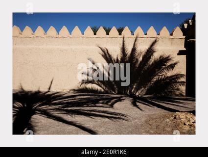 Bild aus Al Jahili Fort Stockfoto