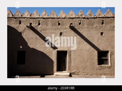 Bild aus Al Jahili Fort Stockfoto