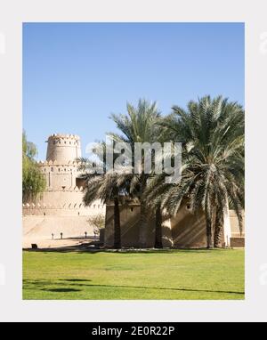 Bild aus Al Jahili Fort Stockfoto