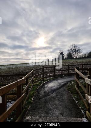 Cofton Hackett Countryside Stockfoto