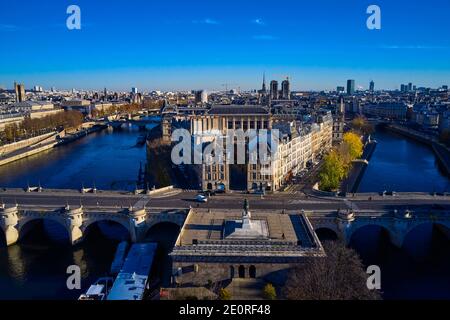 Frankreich, Paris (75), UNESCO-Weltkulturerbe, Ile de la Cite, Kathedrale Notre-Dame Stockfoto