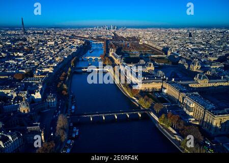Frankreich, Paris (75), UNESCO-Weltkulturerbe, Louvre und seine Stockfoto