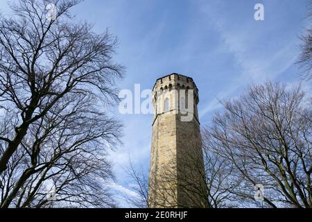 Aussichtsturm, Syburg, Dortmund, Ruhrgebiet, Nordrhein-Westfalen, Deutschland, Europa Stockfoto