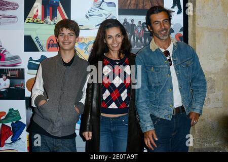 Adeline Blondieau bei der Eröffnung der Ausstellung "Reebok Classic" in der L'Imprimerie in Paris, Frankreich am 4. Oktober 2012. Foto von Nicolas Briquet/ABACAPRESS.COM Stockfoto