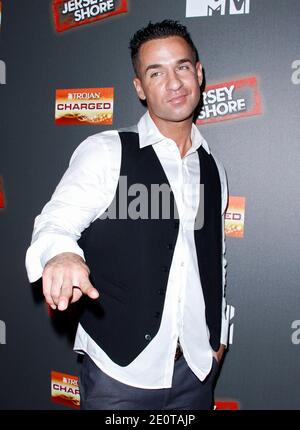 Mike 'The Situation' Sorrentino nimmt am 04. Oktober 2012 an der Premiere der Jersey Shore-Endsaison in Bagatelle in New York City, NY, USA, Teil. Foto von Donna ward/ABACAPRESS.COM Stockfoto