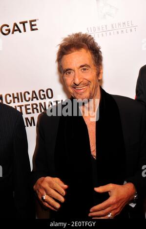 Al Pacino kommt zur Weltpremiere von 'Stand Up Guys' und eröffnet am 11. Oktober 2012 das 48. Chicago International Film Festival im Harris Theater in Chicago, Illinois, USA. Foto von Cindy Barrymore/ABACAPRESS.COM Stockfoto