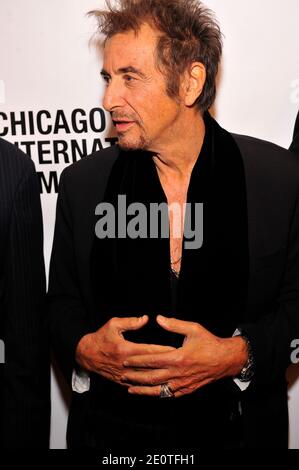 Al Pacino kommt zur Weltpremiere von 'Stand Up Guys' und eröffnet am 11. Oktober 2012 das 48. Chicago International Film Festival im Harris Theater in Chicago, Illinois, USA. Foto von Cindy Barrymore/ABACAPRESS.COM Stockfoto