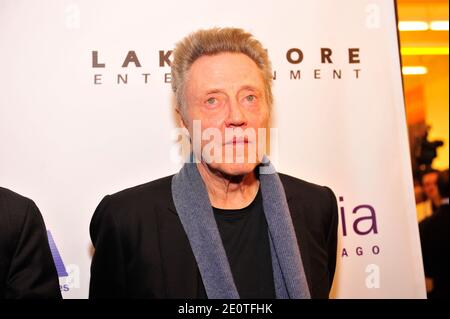 Christopher Walken kommt zur Weltpremiere von "Stand Up Guys", die am 11. Oktober 2012 das 48. Chicago International Film Festival im Harris Theater in Chicago, Illinois, USA eröffnet. Foto von Cindy Barrymore/ABACAPRESS.COM Stockfoto