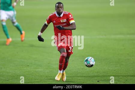 Bremen, Deutschland. 02. Jan 2021. firo: 02.01.2021 Fuvuball, Saison 2020/21 1. Bundesliga: SV Werder Bremen - Union Berlin 0: 2 Einzelaktion, Sheraldo Becker Quelle: dpa/Alamy Live News Stockfoto