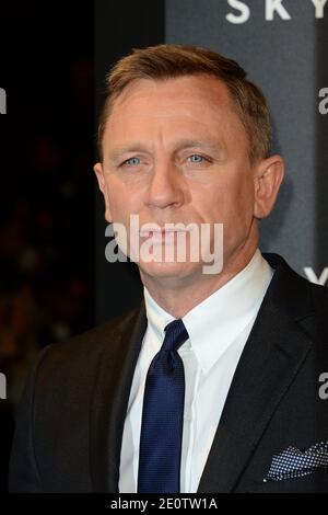 Daniel Craig bei der jüngsten Premiere von James Bond Skyfall auf der UGC Normandie in Paris, Frankreich, am 24. oktober 2012. Foto von Nicolas Briquet/ABACAPRESS.COM Stockfoto