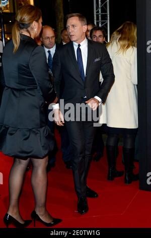 Daniel Craig bei der jüngsten Premiere von James Bond Skyfall auf der UGC Normandie in Paris, Frankreich, am 24. oktober 2012. Foto von Nicolas Briquet/ABACAPRESS.COM Stockfoto