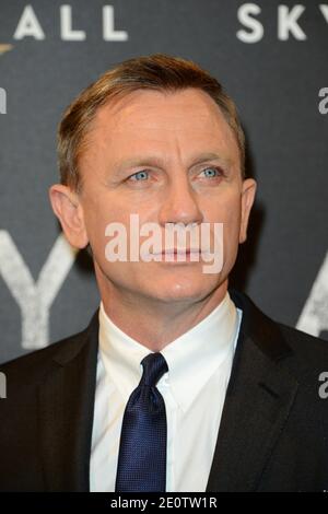 Daniel Craig bei der jüngsten Premiere von James Bond Skyfall auf der UGC Normandie in Paris, Frankreich, am 24. oktober 2012. Foto von Nicolas Briquet/ABACAPRESS.COM Stockfoto