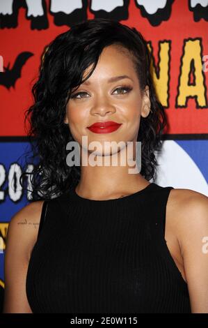 Rihanna gekrönt die Königin des West Hollywood Halloween Karneval in Los Angeles, Ca, USA, 31. Oktober 2012. Foto von Lionel Hahn/ABACAPRESS.COM Stockfoto