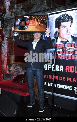 Vincent Niclo, der am 05. November 2012 an der Party teilnahm, um sein Platin-Album in Raspuutine in Paris zu feiern. Foto von Aurore Marechal/ABACAPRESS.COM Stockfoto