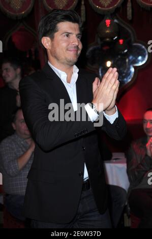 Vincent Niclo, der am 05. November 2012 an der Party teilnahm, um sein Platin-Album in Raspuutine in Paris zu feiern. Foto von Aurore Marechal/ABACAPRESS.COM Stockfoto