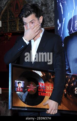 Vincent Niclo, der am 05. November 2012 an der Party teilnahm, um sein Platin-Album in Raspuutine in Paris zu feiern. Foto von Aurore Marechal/ABACAPRESS.COM Stockfoto