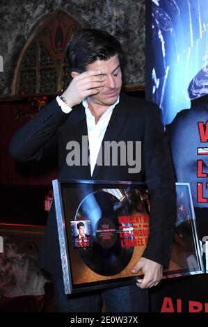 Vincent Niclo, der am 05. November 2012 an der Party teilnahm, um sein Platin-Album in Raspuutine in Paris zu feiern. Foto von Aurore Marechal/ABACAPRESS.COM Stockfoto