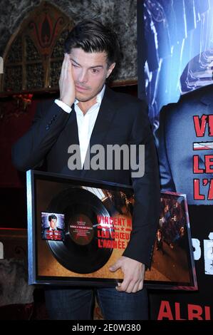 Vincent Niclo, der am 05. November 2012 an der Party teilnahm, um sein Platin-Album in Raspuutine in Paris zu feiern. Foto von Aurore Marechal/ABACAPRESS.COM Stockfoto
