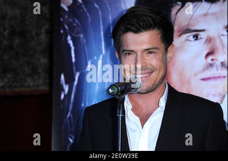 Vincent Niclo, der am 05. November 2012 an der Party teilnahm, um sein Platin-Album in Raspuutine in Paris zu feiern. Foto von Aurore Marechal/ABACAPRESS.COM Stockfoto