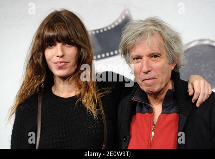 Die Schauspielerin Lou Doillon und der Regisseur Jacques Doillon besuchen den französischen Film 'UN Enfant De Toi' Photocall während des 7. Filmfestivals in Rom am 15. November 2012 in Rom, Italien. Foto von Eric Vandeville/ABACAPRESS.COM Stockfoto