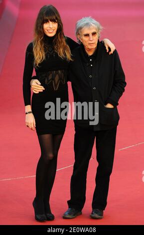 Die Schauspielerin Lou Doillon und der Regisseur Jacques Doillon besuchen den französischen Film 'UN enfants de toi', der am 15. November 2012 während des 7. Filmfestivals in Rom Premiere hatte. Foto von Eric Vandeville/ABACAPRESS.COM Stockfoto